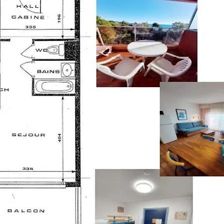 4 Pers. Avec Wi-fi, Terrasse - Fr-1-827-61 Apartmán